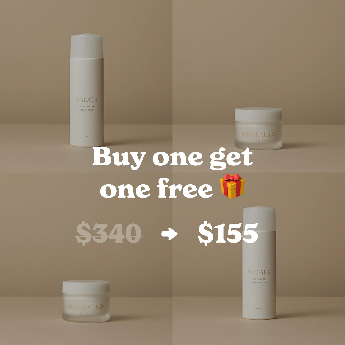 (BOGO) WALALA Set: Cream + Toner